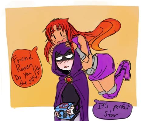 starfire x raven porn